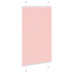 Berkfield Home Pleated Blind Pink 75x100 cm Fabric Width 74.4 cm Polyester - thumbnail 4