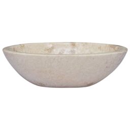 Berkfield Home Sink Cream 53x40x15 cm Marble - Size: 53 x 40 x 15 cm - thumbnail 3