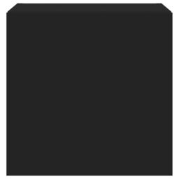 Berkfield Home TV Wall Cabinet with LED Lights Black 40.5x35x40 cm - thumbnail 9