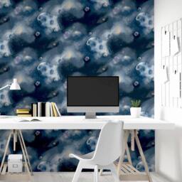 Arthouse Out Of This World Wallpaper in Navy - thumbnail 3