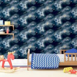 Arthouse Out Of This World Wallpaper in Navy - thumbnail 5