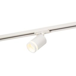 Nordlux Modern Indoor Track Spot Light White Metal GU10 Adjustable Head - Mains Powered, IP20 - thumbnail 1