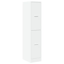 Berkfield Home Apothecary Cabinet White 30x41x144.5 cm Engineered Wood - thumbnail 3