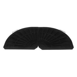Monstershop Cantilever Parasol Base - Fan x 2 in Black - thumbnail 9