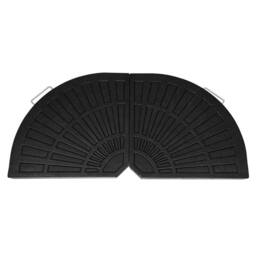 Monstershop Cantilever Parasol Base - Fan x 2 in Black