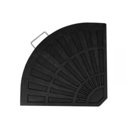 Monstershop Cantilever Parasol Base - Fan x 2 in Black - thumbnail 3