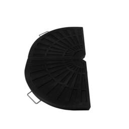 Monstershop Cantilever Parasol Base - Fan x 2 in Black - thumbnail 7