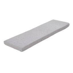 SPETLEK Grey Garden Bench Cushion Patio Swing Chair 2 Seater Seat Pad - thumbnail 2