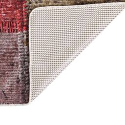 Berkfield Home Rug Washable Patchwork 160x230 cm Multicolour Anti Slip - Size: 100 cm diameter - thumbnail 1