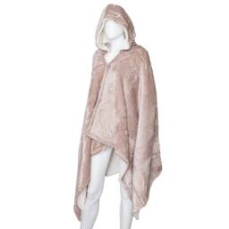 Duncan Stewart Personalised Hooded Sherpa Blanket in Grey - thumbnail 4