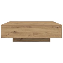 Berkfield Home Coffee Table Artisan oak Engineered wood 100 x 100 x 31 cm in Brown - thumbnail 6