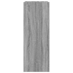 Berkfield Home Shoe Cabinet Grey Sonoma 52x37.5x100 cm Engineered Wood - thumbnail 5
