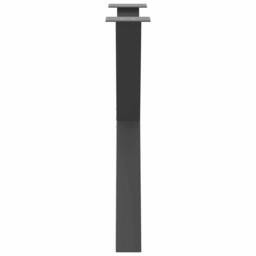 Berkfield Home Dining Table Legs X-Shaped 2 pcs Anthracite 70x(72-73) cm Steel in Black - thumbnail 6