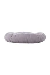 H&O Direct 50Cm Dia Round Corduroy Tatami Seat Cushion in Grey - thumbnail 3