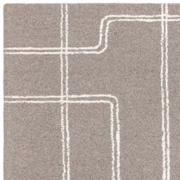 The Rug Shop UK Wool Grey Modern Easy to clean Area Rug - Size: 200 cm x 290 cm - thumbnail 3