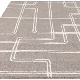 The Rug Shop UK Wool Grey Modern Easy to clean Area Rug - Size: 200 cm x 290 cm - thumbnail 2