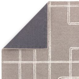The Rug Shop UK Wool Grey Modern Easy to clean Area Rug - Size: 200 cm x 290 cm - thumbnail 4
