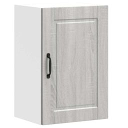 Berkfield Home Kitchen Wall Cabinet¬†Porto Grey Sonoma Engineered Wood - thumbnail 2