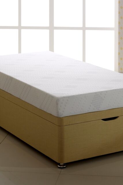 The Shire Bed Company Freesia High Density Foam Mattress in White - Size: Single - image 1