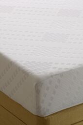 The Shire Bed Company Freesia High Density Foam Mattress in White - Size: Single - thumbnail 3