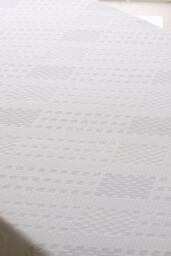 The Shire Bed Company Freesia High Density Foam Mattress in White - Size: Single - thumbnail 4
