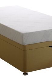 The Shire Bed Company Freesia High Density Foam Mattress in White - Size: Single - thumbnail 2