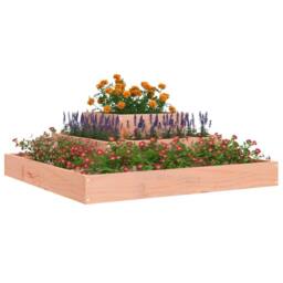 Berkfield Home Planter 80x80x27 cm Solid Wood Douglas in Light Tan - Size: 80 x 80 x 27 cm - thumbnail 1