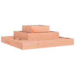 Berkfield Home Planter 80x80x27 cm Solid Wood Douglas in Light Tan - Size: 80 x 80 x 27 cm - thumbnail 3