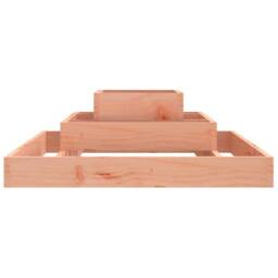 Berkfield Home Planter 80x80x27 cm Solid Wood Douglas in Light Tan - Size: 80 x 80 x 27 cm - thumbnail 4
