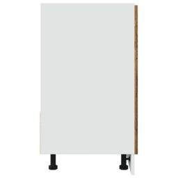 Berkfield Home Sink Bottom Cabinet Lyon Old Wood 80x46x81.5 cm Engineered Wood in Brown - thumbnail 6