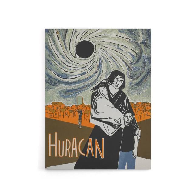 "Artery8 Cortes Huracan Movie Joey Room Friends Canvas Wall Art Print - Size: W18"" x H24""" - image 1