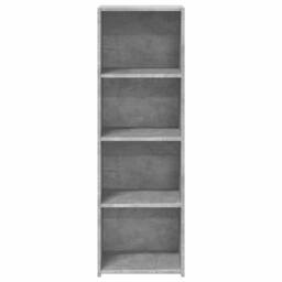 Berkfield Home Highboard Concrete Grey 40x41x124 cm Engineered Wood - Size: 40 x 41 x 124 cm - thumbnail 4
