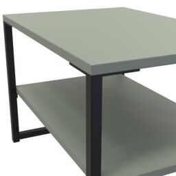 Ready Assembled 2 U Tamworth Lamp Table (Ready Assembled) in Pale Green - thumbnail 4