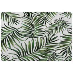 Benjamin Tate Design Palm Leaves Rug in Natural - Size: Large - thumbnail 1