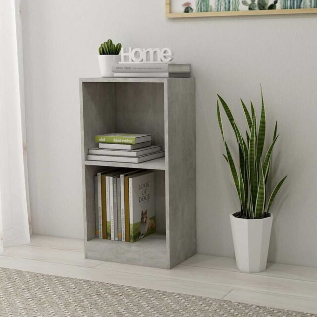 Berkfield Home Bookshelf Concrete Grey 40x24x75 cm Engineered Wood - Size: 40 x 24 x 75 cm - image 1