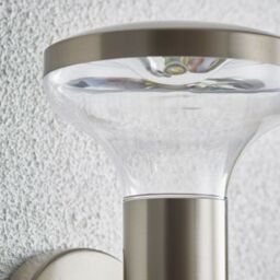 Loops IP44 Outdoor LED Lamp Stainless Steel Wall PIR Light Modern Porch Cool White - thumbnail 4