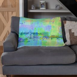Benjamin Tate Design Fuzzy London Blanket in Natural - Size: 120 cm x 150 cm - thumbnail 2