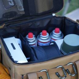 Obasyhig 30L Large-Capacity Outdoor Foldable Storage Box in Khaki - thumbnail 3
