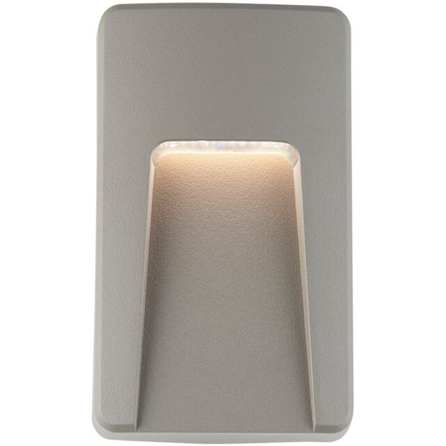 Loops Vertical Outdoor IP65 Pathway Guide Light - Indirect CCT LED - Grey ABS Plastic - image 1