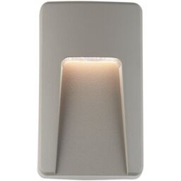 Loops Vertical Outdoor IP65 Pathway Guide Light - Indirect CCT LED - Grey ABS Plastic