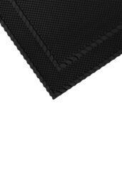 JVL Alvaro Welcome Scraper Rubber Pin Doormat 45x75cm in Black - Size: 45 cm x 75 cm - thumbnail 4