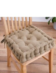 Chums Dining Chair Booster Cushion in Light Brown - thumbnail 2