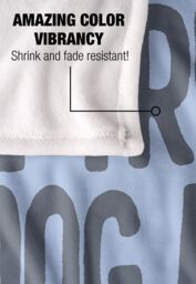 Warner Brothers A Christmas Story Frozen Tongue Silky Touch Super Soft Throw Blanket in White - thumbnail 4