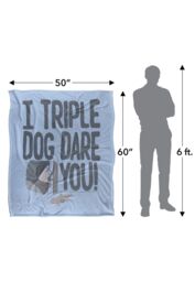 Warner Brothers A Christmas Story Frozen Tongue Silky Touch Super Soft Throw Blanket in White - thumbnail 5