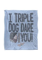 Warner Brothers A Christmas Story Frozen Tongue Silky Touch Super Soft Throw Blanket in White - thumbnail 1