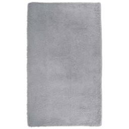 Berkfield Home Shaggy Rug High Pile NAVARRA Light Grey 80x150 cm Polyester - Size: Medium - thumbnail 1