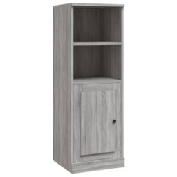 Berkfield Home Highboard Grey Sonoma 36x35.5x103.5 cm Engineered Wood - thumbnail 2
