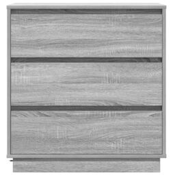 Berkfield Home Bedside Cabinet with LED Grey Sonoma 71x34, 5x75 cm Engineered Wood - thumbnail 6