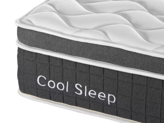 Arthur Sleep Cool Memory Foam Medium Firm Gel Hybrid Mattress in White - Size: King - image 1