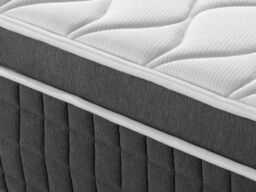 Arthur Sleep Cool Memory Foam Medium Firm Gel Hybrid Mattress in White - Size: King - thumbnail 4